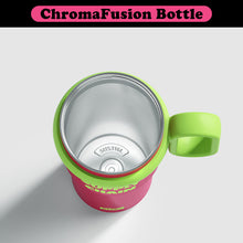Load image into Gallery viewer, VENETIO ChromaFusion Water Bottle Cup 1200ml/ 40.58oz, Radiant Rose &amp; Classic Black Edition Hydration Vacuum Cup - Uniquely Yours | Gifts for Her Him ➡ K-00019