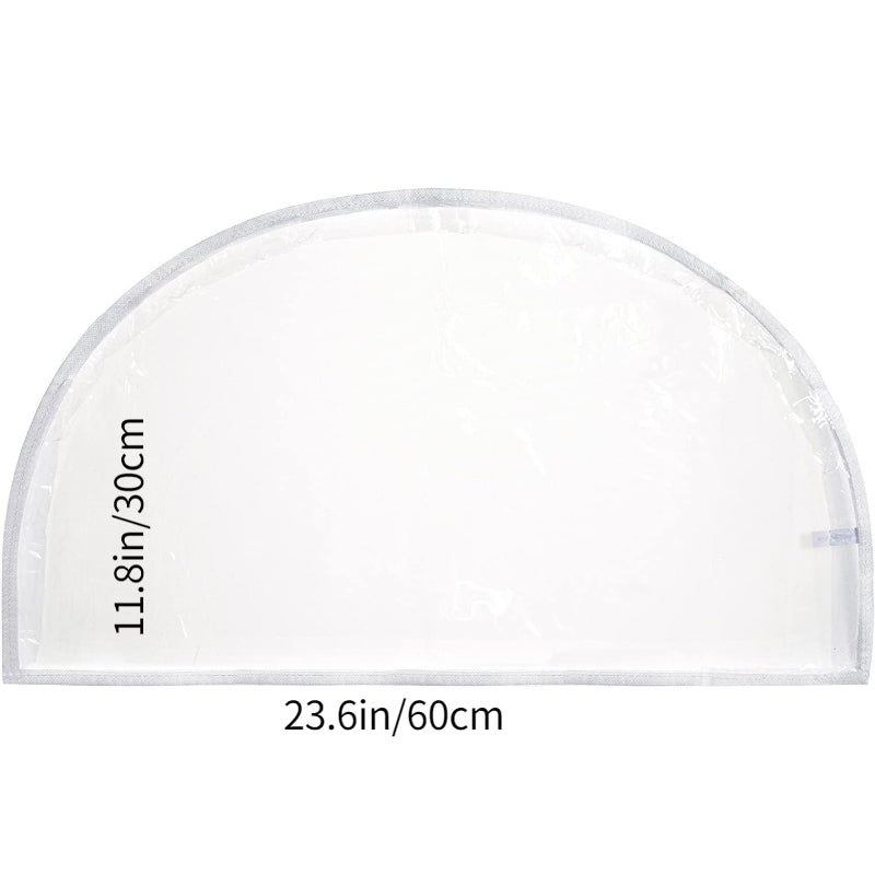 VENETIO 1pc Protect Your Clothes with Transparent Garment Cover - Hanging Clothes Bag with Half Cover ➡ SO-00050