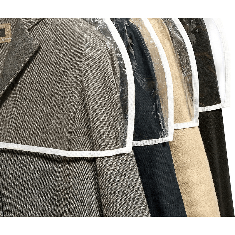 VENETIO 1pc Protect Your Clothes with Transparent Garment Cover - Hanging Clothes Bag with Half Cover ➡ SO-00050