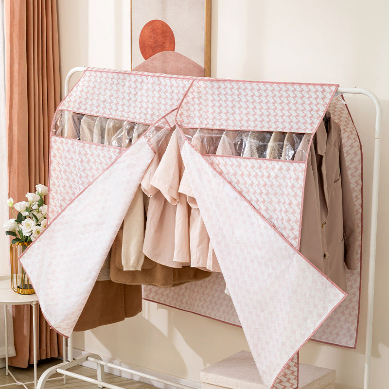 VENETIO 1pc Clothes Dust Cover Wardrobe Hanging Window Dust Cover Clothing Cover Cloth Household Clothing Cover Hanging Clothes Bag ➡ SO-00045