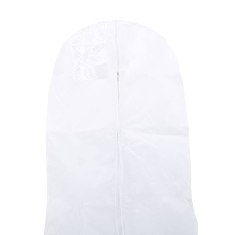 VENETIO 1pc 180cm/70.87inch White Non-woven Fabric Dress Storage Bag, Dustproof Storage Bag, Prom Dress Dust Cover, Long Garment Bag ➡ SO-00048
