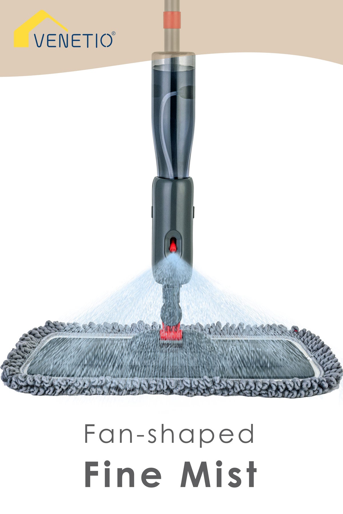 VENETIO ProSweep Spray Mop Refills Replacement Bottle