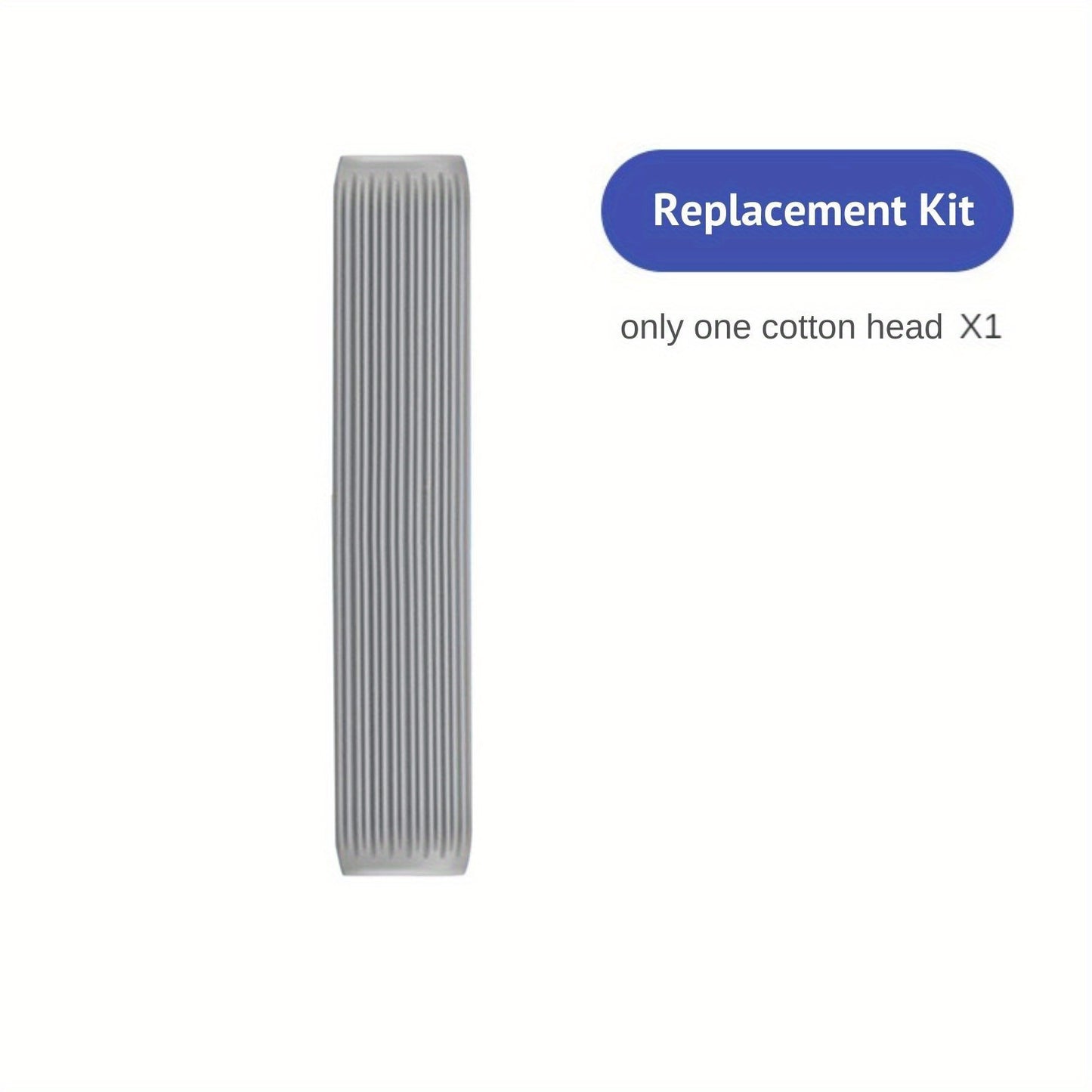 Portable Sponge Mop with Replacement Head