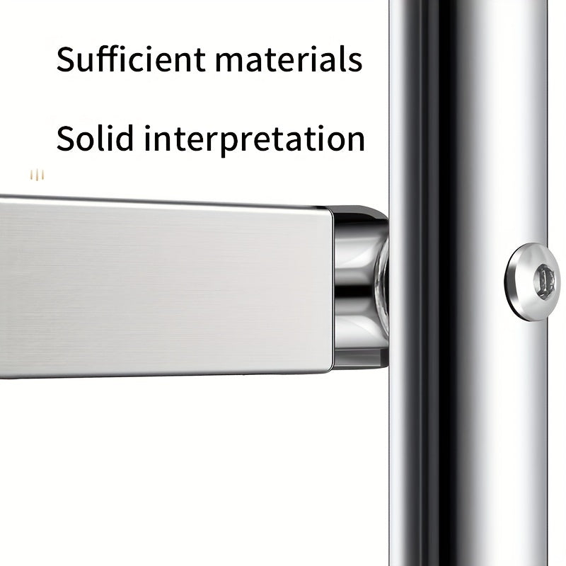 VENETIO Maximize Your Bathroom Storage with this 1pc Stainless Steel Multi-Layer Toilet Shelf! ➡ SO-00035