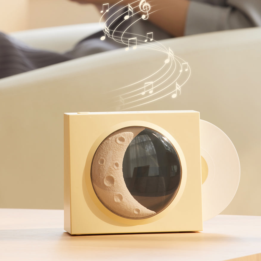 Retro CD Design Desktop Digital Clock