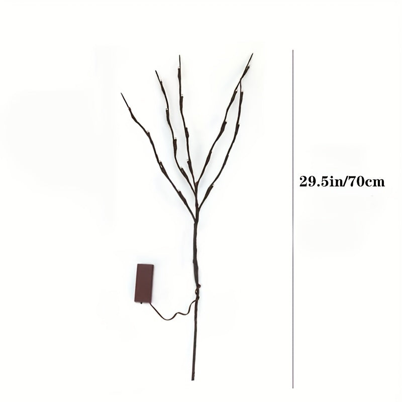 VENETIO 20 LED Branch Lights (Single Branch) - Perfect Gift for Indoor Decor, Ideal for Wedding, Birthday, and Christmas Decorations, Fairy Lights ➡ B-00013