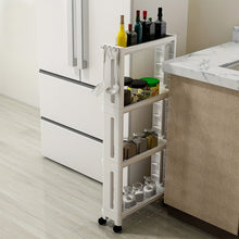 Load image into Gallery viewer, VENETIO Maximize Your Storage Space with this Slim, Multi-Layer, Movable Storage Cart! ➡ SO-00027
