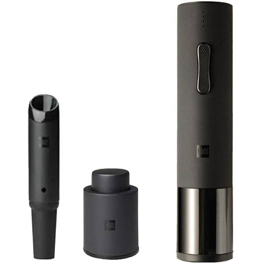 Automatic Red Wine Bottle Opener Electric Wine Opener Cap Stopper Fast Decanter Set - Venetio