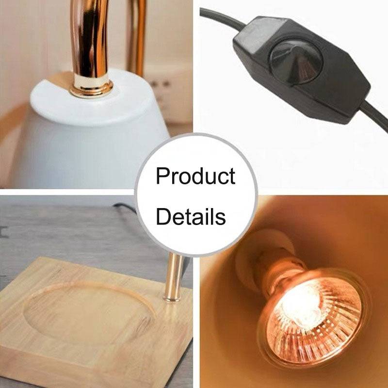 Electric Wax candle melt warmer Light Yankee candle lamp Lantern For Top-Down Candle Melting Bedroom decor Romantic Table Lamp - Venetio