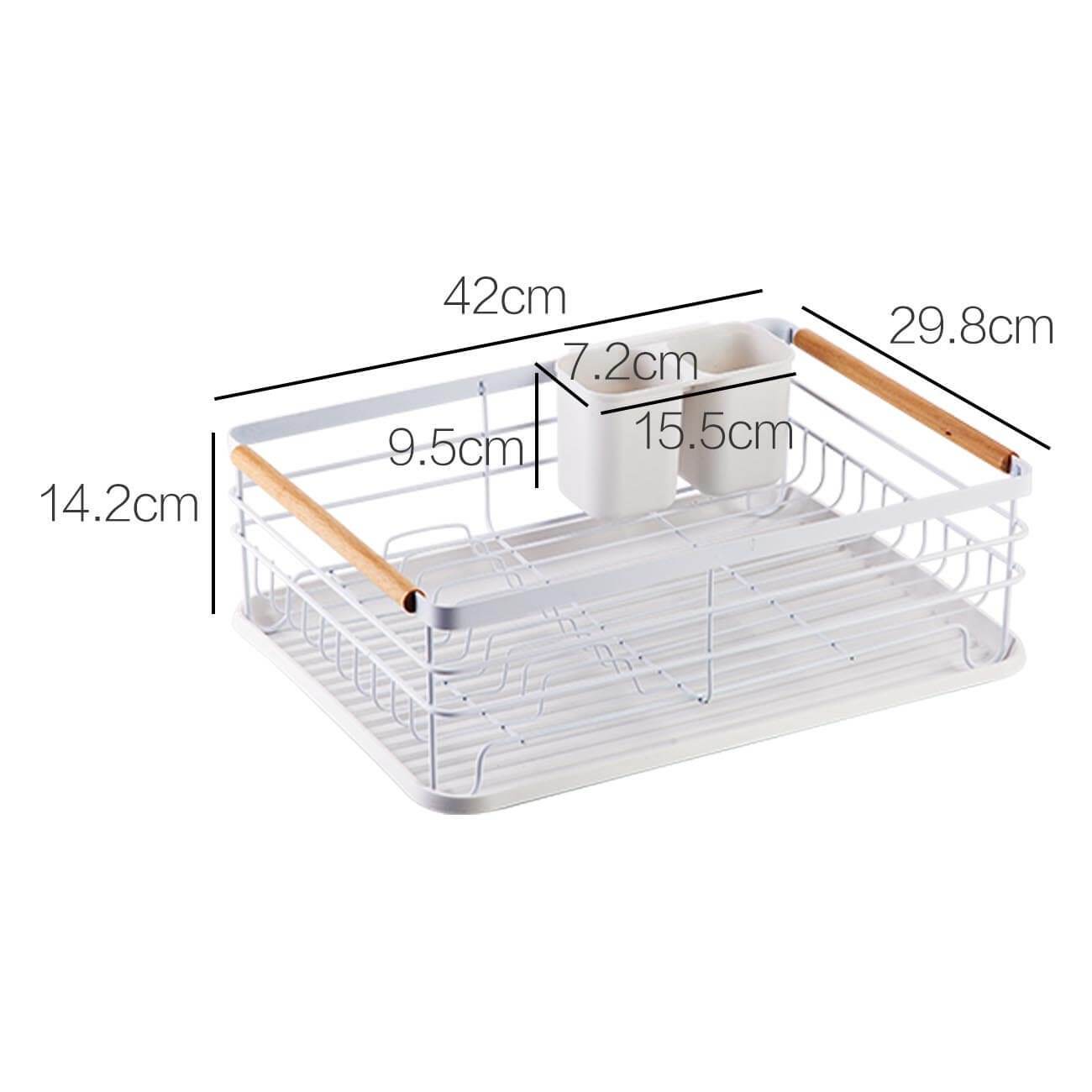 Iron Powder Coating Kitchen Dish Drying Rack for Flat Plate - Venetio