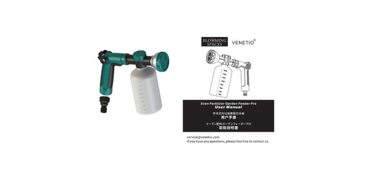 How to effectively use the VENETIO Hose End Fertilizer Sprayer for different levels