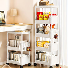 Load image into Gallery viewer, VENETIO Upgrade Your Home Storage with this Multi-Purpose Trolley Shelf - Perfect for Bathroom, Living Room &amp; More! ➡ SO-00021