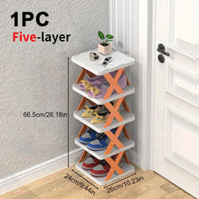 Charger l&#39;image dans la galerie, VENETIO 1pc Small Space Shoe Rack, Stackable Design, Easy To Assemble ➡ SO-00013