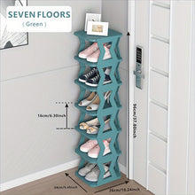 Laden Sie das Bild in den Galerie-Viewer, VENETIO Maximize Your Small Space with this Stylish Folding Multi-Layer Shoe Rack! ➡ SO-00028
