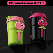 Charger l&#39;image dans la galerie, VENETIO ChromaFusion Water Bottle Cup 370ml/ 12.51oz, Radiant Rose &amp; Classic Black Edition Hydration Vacuum Cup - Uniquely Yours | Gifts for Her Him ➡ K-00013