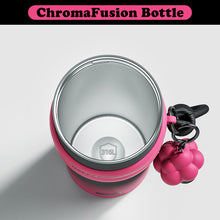 Laden Sie das Bild in den Galerie-Viewer, VENETIO ChromaFusion Water Bottle Cup 710ml/ 24.01oz, Radiant Rose &amp; Classic Black Edition Hydration Vacuum Cup - Uniquely Yours | Gifts for Her Him ➡ K-00011
