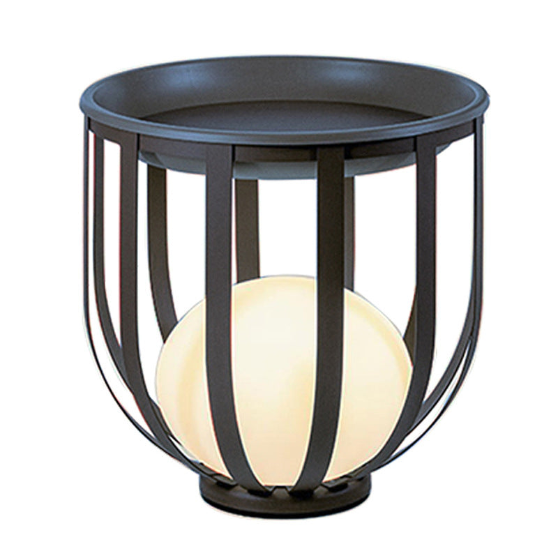 Outdoor Solar Courtyard Coffee Table Lamp