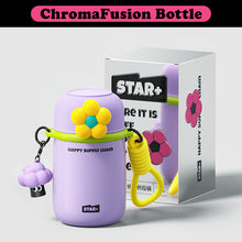 Laden Sie das Bild in den Galerie-Viewer, VENETIO ChromaFusion Water Bottle Cup 450ml/ 15.22oz, Radiant Rose &amp; Classic Black Edition Hydration Vacuum Cup - Uniquely Yours | Gifts for Her Him ➡ K-00014