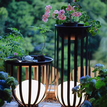 Laden Sie das Bild in den Galerie-Viewer, VENETIO Outdoor Solar Courtyard Coffee Table Lamp - Waterproof Lawn Lamp for Villa Garden, Patio, and Landscape. Versatile Flower Stand Lamp ➡ OD-00017