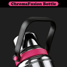 Laden Sie das Bild in den Galerie-Viewer, VENETIO ChromaFusion Water Bottle Cup 900ml/ 30.44oz, Radiant Rose &amp; Classic Black Edition Hydration Vacuum Cup - Uniquely Yours | Gifts for Her Him ➡ K-00017