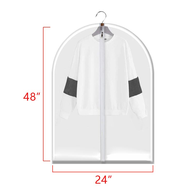 VENETIO 1pc Protect Your Clothes from Dust with Clear Garment Bags - Easy to Use and Convenient ➡ SO-00044