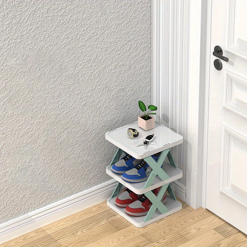 VENETIO Maximize Your Closet Space with This Stackable Shoe Rack - Perfect for Home Entryways! ➡ SO-00005