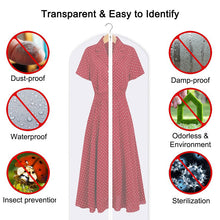 Load image into Gallery viewer, VENETIO 5pcs/set Dust-Proof Garment Bags for Long Dresses, Suits, and Coats - Protect Your Clothes with Zippered Closure and Closet Storage ➡ SO-00042