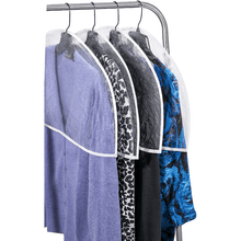 Cargar imagen en el visor de la galería, VENETIO 1pc Protect Your Clothes with Transparent Garment Cover - Hanging Clothes Bag with Half Cover ➡ SO-00050