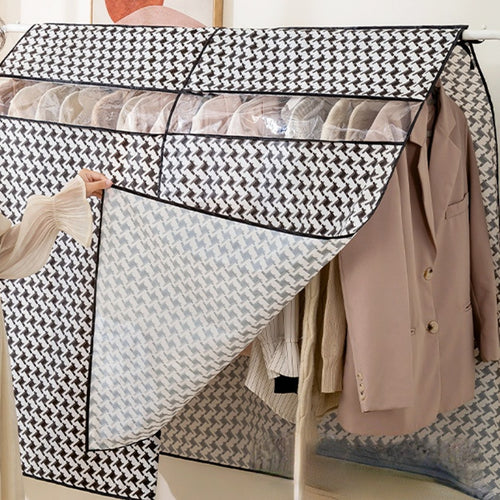 VENETIO 1pc Clothes Dust Cover Wardrobe Hanging Window Dust Cover Clothing Cover Cloth Household Clothing Cover Hanging Clothes Bag ➡ SO-00045
