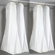 Charger l&#39;image dans la galerie, VENETIO 1pc 180cm/70.87inch White Non-woven Fabric Dress Storage Bag, Dustproof Storage Bag, Prom Dress Dust Cover, Long Garment Bag ➡ SO-00048