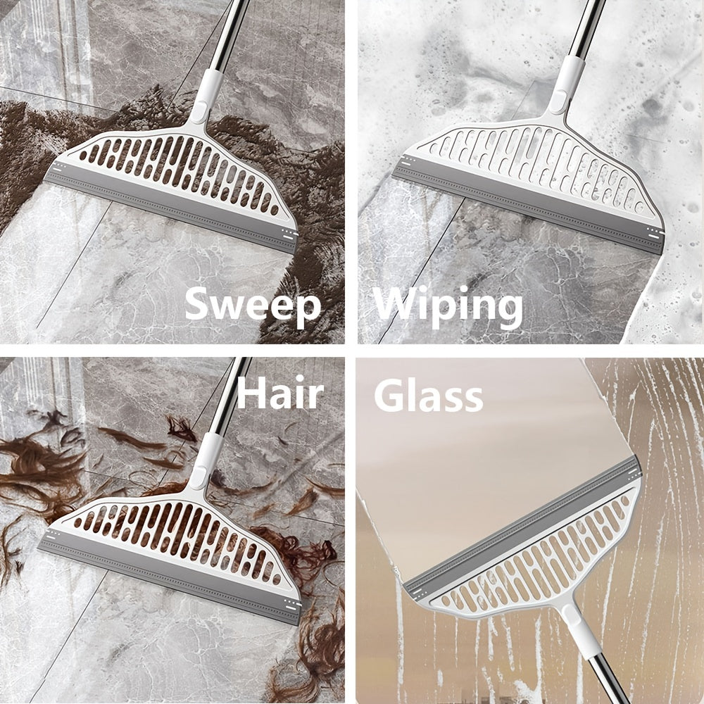 VENETIO Revolutionize Your Cleaning Routine with This Multifunctional Magic Silicone Broom - Sweeps Up Glass, Fine Dust & More! ➡ CS-00022