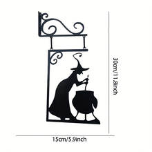 Cargar imagen en el visor de la galería, VENETIO Mysterious Witch Statue - Add a Spooky Vintage Cast Iron Decoration to Your Garden ➡ OD-00006