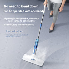 Cargar imagen en el visor de la galería, VENETIO Household Spray Mop - Long Handle, Microfiber Cloth, Hand-free Washing, Dry/Wet Cleaning, Cleaning Supplies ➡ CS-00011