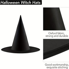 Load image into Gallery viewer, VENETIO 5pcs Halloween Witch Hats - Ideal Costume Party Accessories to Complete Your Look ➡ OD-00008