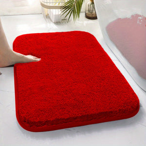 VENETIO 1pc Luxurious Plush Floor Mat - Soft & Comfy, Water Absorption & Anti-Slip, Perfect for Bedroom, Living Room, Kitchen & Bathroom! ➡ BF-00007