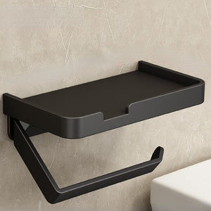 VENETIO Organize Your Bathroom with this 1pc Toilet Paper Holder with Phone Shelf! ➡ SO-00024