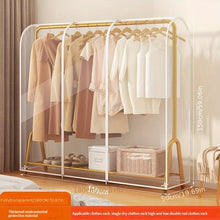 Charger l&#39;image dans la galerie, VENETIO 1pc Fully Transparent Clothes Dust Cover for Floor Mount Garment Rack - Protects Coats and Garments from Dust and Dirt ➡ SO-00046