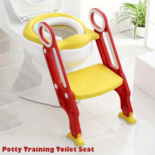 Load image into Gallery viewer, VENETIO Potty Training Made Easy: Toilet Seat With Step Stool Ladder For Boys &amp; Girls, Ages 1-7 ➡ BF-00010