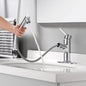 Mopo Pull Out Sprayer Bathroom Faucet Single Handle