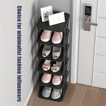 Charger l&#39;image dans la galerie, VENETIO Maximize Your Small Space with this Stylish Folding Multi-Layer Shoe Rack! ➡ SO-00028