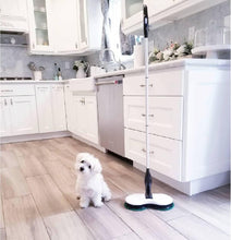 Charger l&#39;image dans la galerie, VENETIO PowerScrub Electric Mop for Floor Cleaning, As Seen On TV, Cordless Spin Mopper Motorised Mops for Hardwood Tile Laminate Floor Daily Light Cleaning, Six PCS Replacement Mop Pads ➡ CS-00033