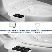 Charger l&#39;image dans la galerie, VENETIO Bidet Attachment for Toilet, Retractable Self Cleaning Cold Water Bidets for Existing Toilets, Bidet Toilet Seat Attachment with Pressure Controls, Toilet Bidet Attachment for Frontal &amp; Rear Wash ➡ BF-00011
