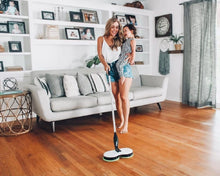 Load image into Gallery viewer, VENETIO PowerScrub Electric Mop for Floor Cleaning, As Seen On TV, Cordless Spin Mopper Motorised Mops for Hardwood Tile Laminate Floor Daily Light Cleaning, Six PCS Replacement Mop Pads ➡ CS-00033