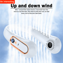 Load image into Gallery viewer, VENETIO 5-Speed Adjustable USB Charging Bladeless Neck Cooler Fan - Super Strong Technology for Outdoor Use ➡ OP-00002
