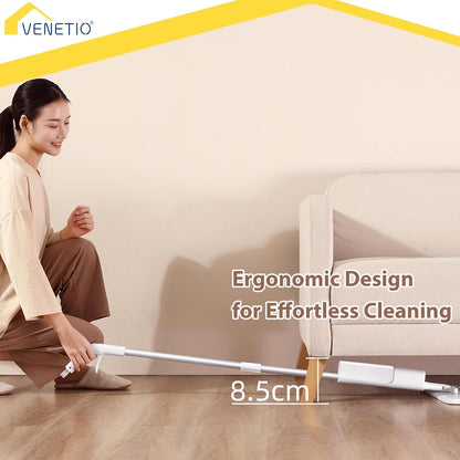 VENETIO ProWipe Microfiber Spray Mop for Floor Cleaning with Reusable Washable Pads Set & Refillable Water Tank