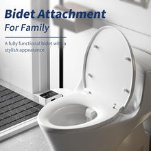 Load image into Gallery viewer, VENETIO Bidet Attachment for Toilet, Retractable Self Cleaning Cold Water Bidets for Existing Toilets, Bidet Toilet Seat Attachment with Pressure Controls, Toilet Bidet Attachment for Frontal &amp; Rear Wash ➡ BF-00011