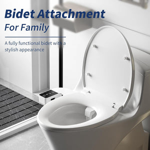 VENETIO Bidet Attachment for Toilet, Retractable Self Cleaning Cold Water Bidets for Existing Toilets, Bidet Toilet Seat Attachment with Pressure Controls, Toilet Bidet Attachment for Frontal & Rear Wash ➡ BF-00011