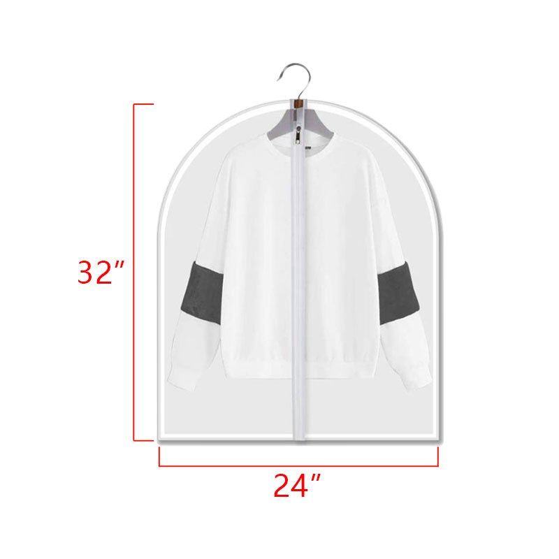 VENETIO 1pc Protect Your Clothes from Dust with Clear Garment Bags - Easy to Use and Convenient ➡ SO-00044