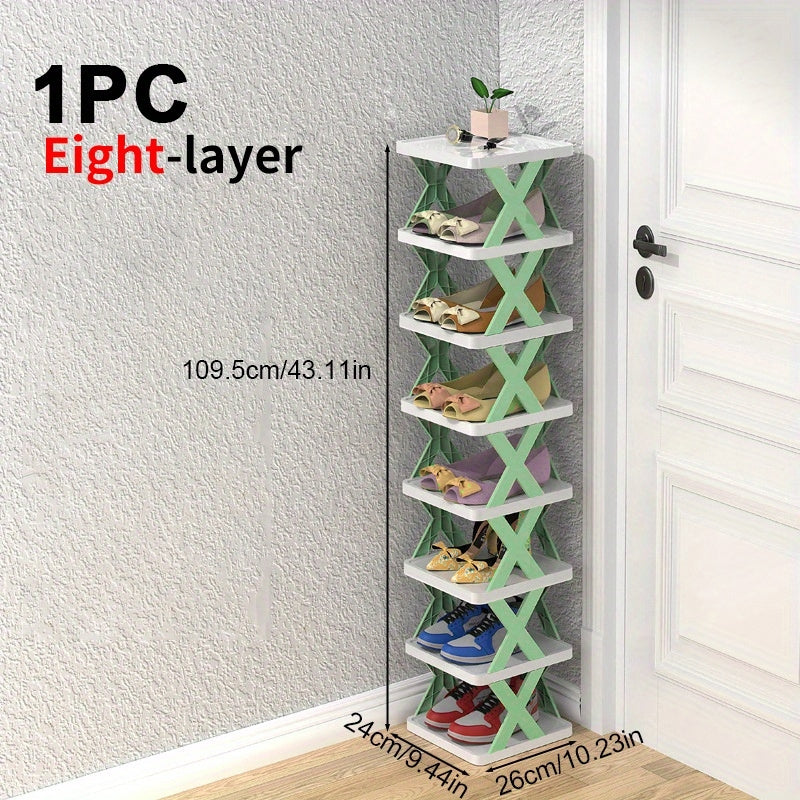 VENETIO 1pc Small Space Shoe Rack, Stackable Design, Easy To Assemble ➡ SO-00013