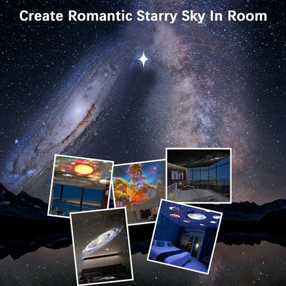 Galaxy Projector Starry Sky Night Light 12-in-1